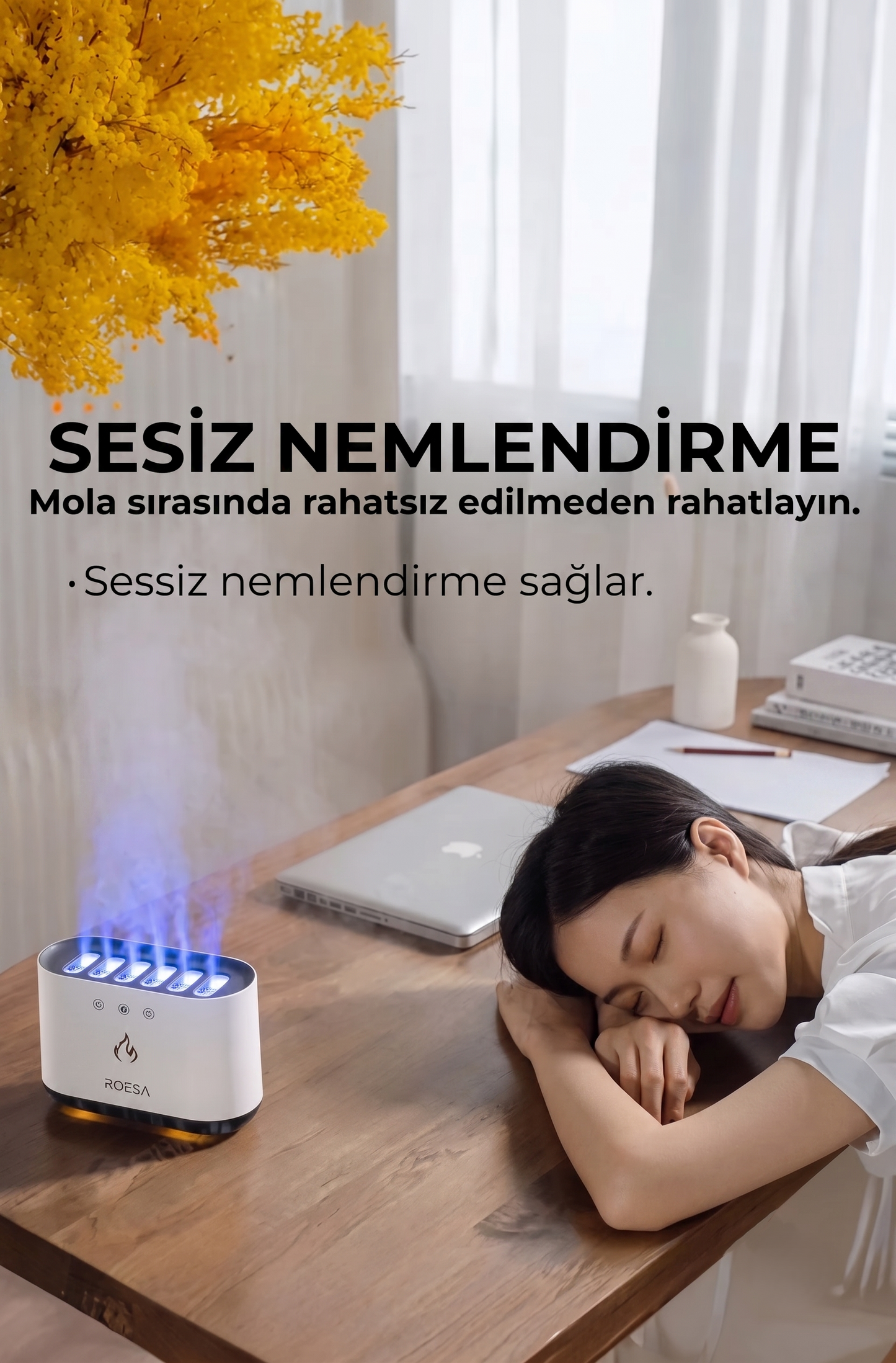 ROESA RGB Led Işıklı Hava Nemlendirici